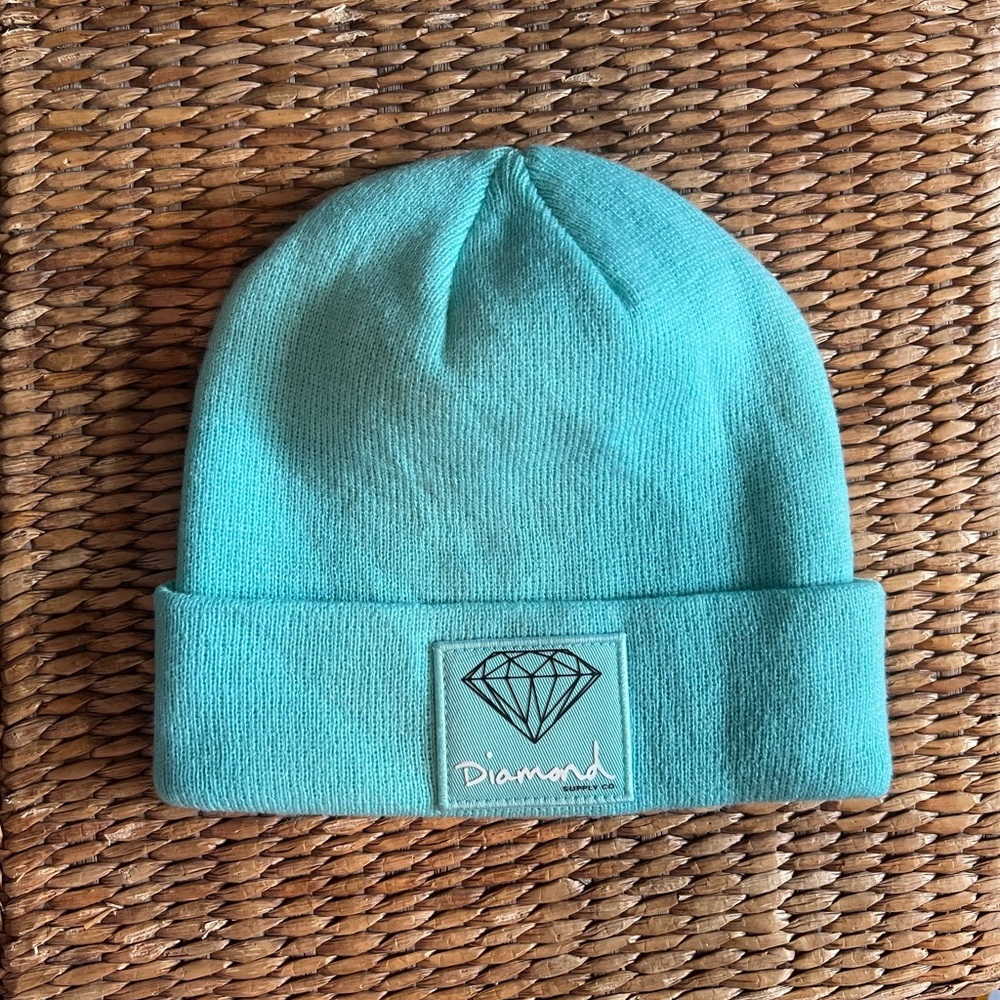 Diamond Supply Co. Teal Beanie - OS